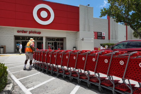 A Target department store on May 17, 2023, in North Miami Beach, Florida.