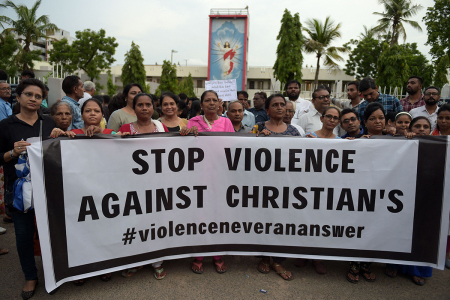 SAM PANTHAKY/AFP via Getty Images