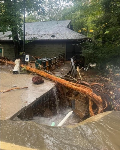 The Montreat Conference Center, a retreat property in western North Carolina that is affiliated with Presbyterian Church (USA), suffered considerable damage when Hurricane Helene impacted the area in September 2024.