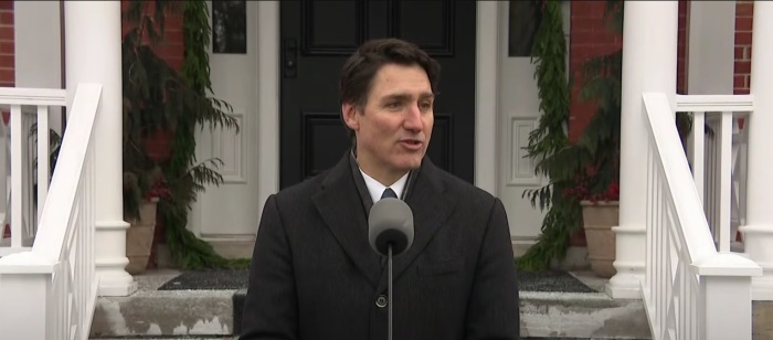 Canadian Prime Minister Justin Trudeau announces his resignation on Monday, Jan. 6, 2025.