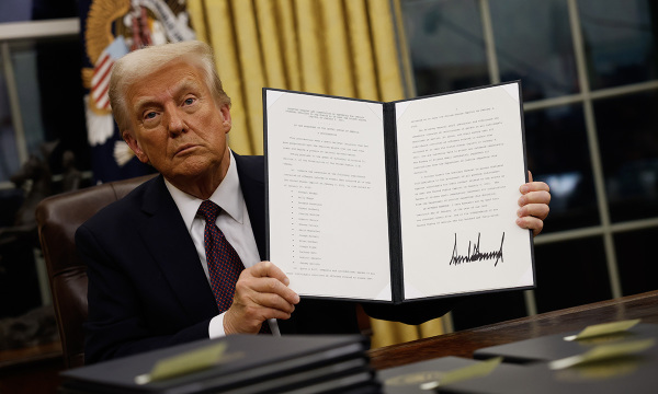 Top 6 issues Trump addressed in sweeping executive orders