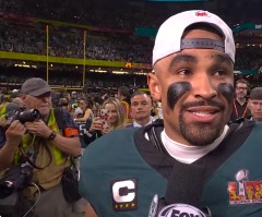 Philadelphia Eagles QB Jalen Hurts praises God after dominating Super Bowl win over Chiefs