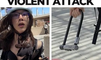 Asian man named 'Alyssa' attacks conservative group TPUSA with bike lock 