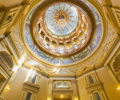 Satanic leader arrested at Kansas Capitol after striking protester