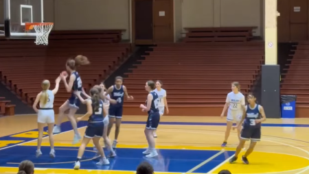 Henry Hanlon plays on the girls' basketball, volleyball and soccer teams at San Francisco Waldorf.