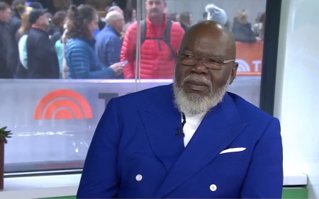 T.D. Jakes appears on NBC's 'Today' show on March 26, 2025.